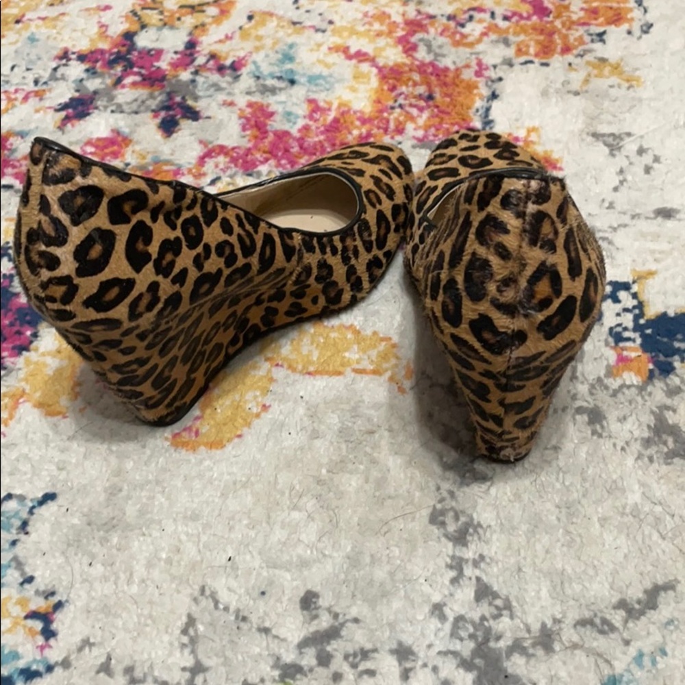 Leopard Wedges - Picture 3 of 6